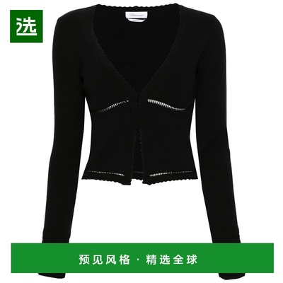 香港直邮BLUMARINE 女士衬衫 2M481AN0990BLACK-0 AW2024