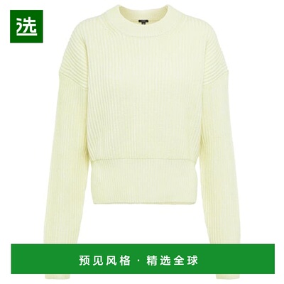 1h可退 香港直邮JOSEPH 约瑟夫 女士 棉质羊毛羊绒毛衣 green绿色