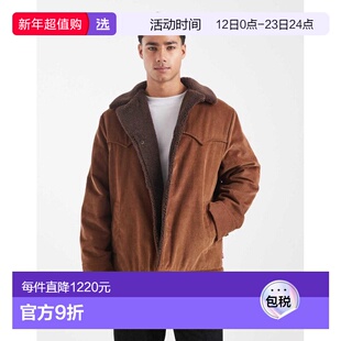 1h可退 香港直邮Levi'S 李维斯 男士 durham borg coat 内衬短款