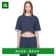 海军蓝 香港直邮Ksubi 1h可退 Cropped 女士 Boyfriend 恤