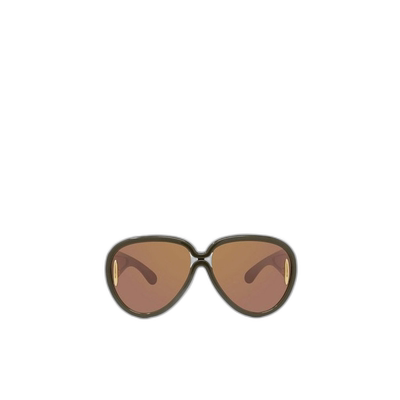 香港直邮Loewe 徽标太阳镜 LW40132I