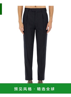 香港直邮Zegna 腰带环休闲裤 915F06A977PM12杰尼亚直筒裤