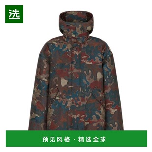 香港直邮Dior 143C403A5336 迷彩印花休闲夹克