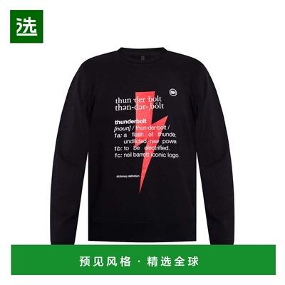 香港直邮NEIL BARRETT 男士卫衣 PBJS721SQ513S1495BLACK