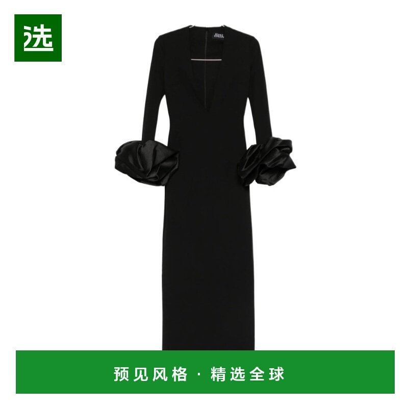 香港直邮SOLACE LONDON 女士连衣裙 OS46050BLACK SS2026 黑色,女装/女士精品,连衣裙,淘宝优惠券,粉丝福利购,淘宝优惠卷