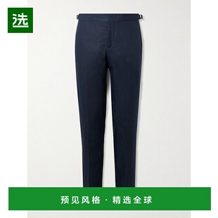 1h可退 香港直邮Orlebar Brown 男士 Griffon 锥形亚麻裤子 28010