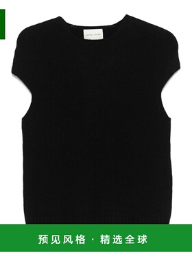 香港直邮LOULOU STUDIO 女士针织毛衣 NEREUSBLACK AW2024 黑色