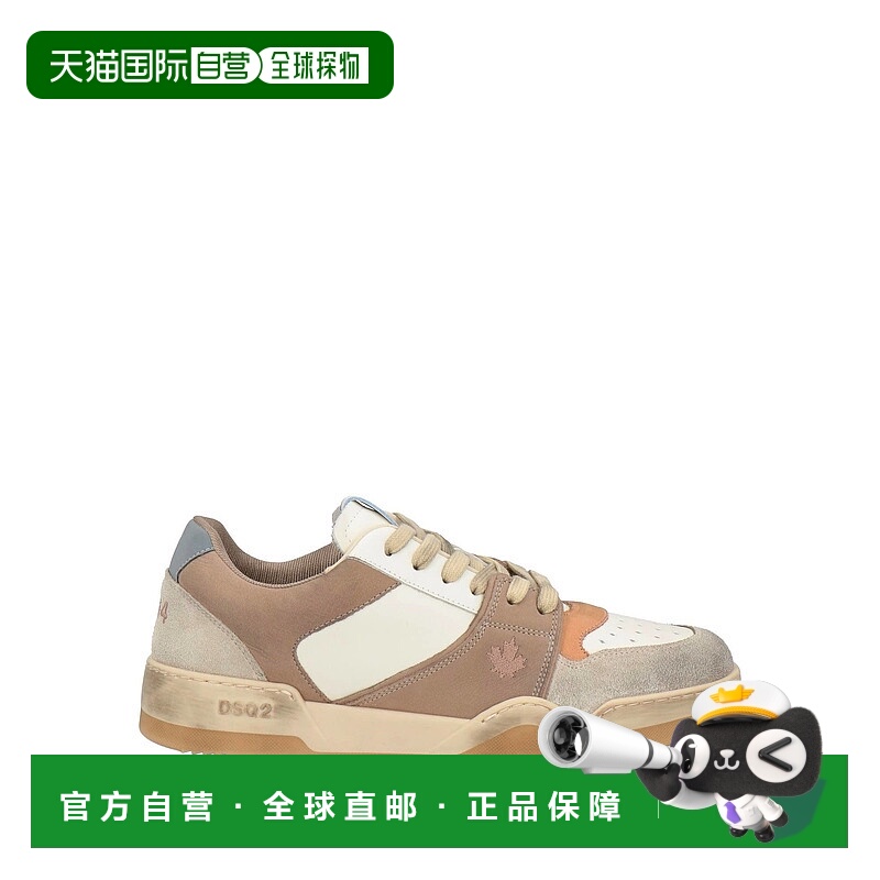 香港直邮Dsquared2 二次方 男士 运动鞋 beige米色 舒适时尚