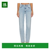 香港直邮rag Harlow bone 1h可退 瑞格布恩 女士 直筒牛仔裤 WDD2