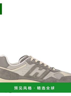 1h可退 香港直邮Hogan 男士 系带运动鞋 HXM5630FK70U4P grey灰色