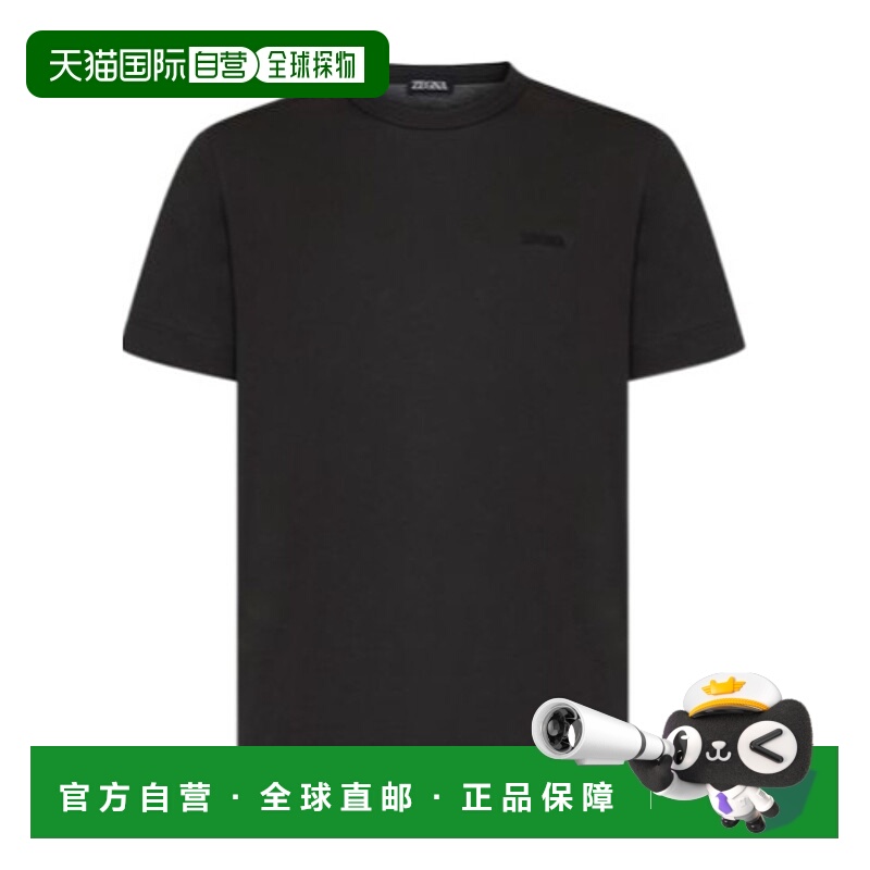 香港直邮Zegna LogoT恤 UE360A8E760