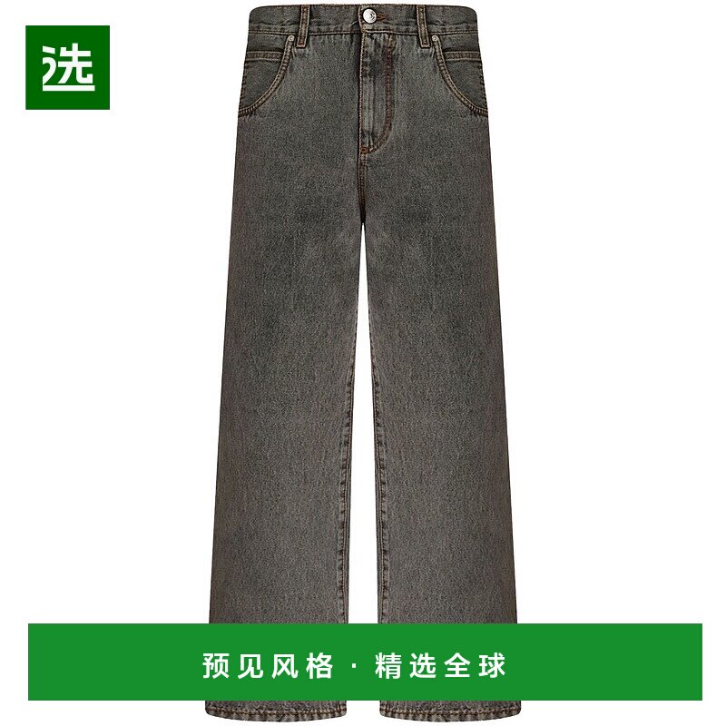 1h可退 欧洲直邮etro/艾绰 男士休闲裤 1W80696512牛仔裤直筒裤