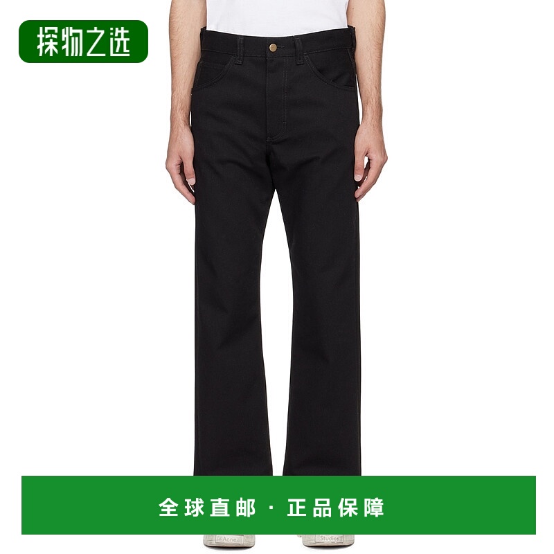 香港直邮Acne Studios 艾克妮 男士 黑色 Regular Fit 1950 牛仔