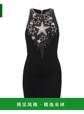 香港直邮Balmain 流星装饰连衣裙 CF1R4001PC18包臀裙