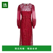 red红色 1h可退 舒适 女士 中长连衣裙 香港直邮Alberta Ferretti