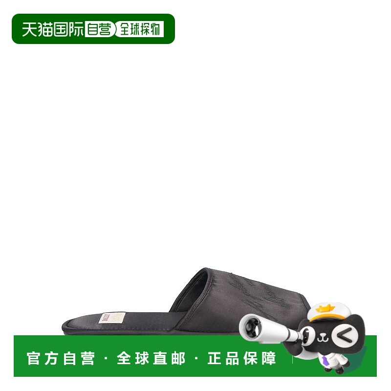 1h可退 香港直邮Bally 巴利 女士 Slides 便鞋 black黑色 舒适时