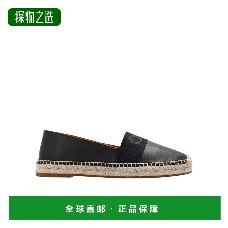 香港直邮Chloe piia 平底麻底鞋 C24S983H7