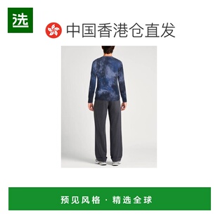 1h可退 香港直邮Armani Exchange 男士 毛衣 blue蓝色 舒适时尚