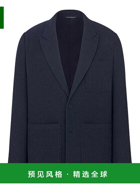 1h可退 香港直邮DIOR 迪奥 男士 夹克 483C251A608 blue蓝色 舒适