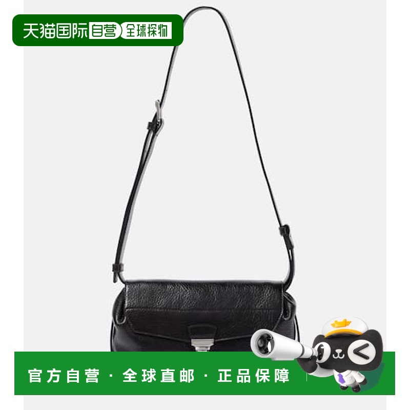 1h可退 香港直邮Lemaire 女士 Gear 皮革肩包 brown棕色 舒适时尚