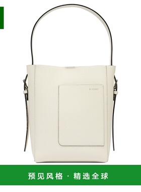 1h可退 香港直邮Valextra 女士 白色小牛皮手袋 WBSF0074028LOC99