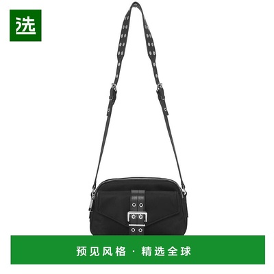 1h可退 香港直邮GANNI 甘尼 女士 Bucky 相机包 A6370 black黑色