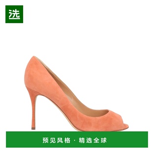 1h可退 香港直邮Sergio Rossi 塞乔·罗西 女士 浅口鞋 beige米色