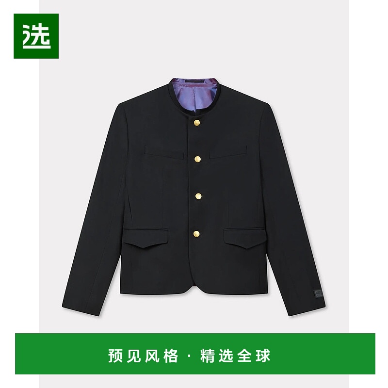 香港直邮kenzo 高田贤三 男士 全新 'School Boy' 夹克 FF65VE118