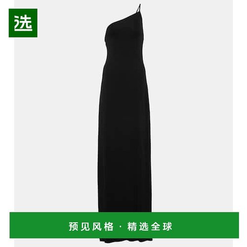 香港直邮NILI LOTAN 女士 Elinor 单肩针织礼服 black黑色 舒适时