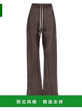 香港直邮RICK OWENS 女士休闲裤 RP01F6304N78 SS2026 深棕色