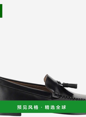 香港直邮SEBAGO 男士休闲鞋 7001R20902 SS2025 黑色 圆头乐福鞋