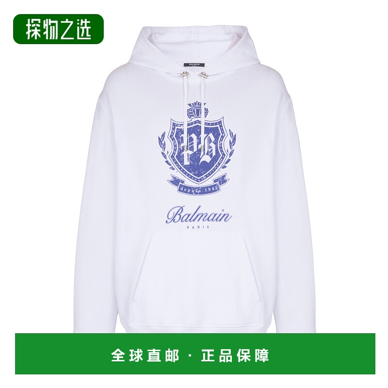 香港直邮Balmain 长袖连帽卫衣 FH0JT255GF30