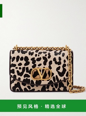 1h可退 香港直邮Valentino 华伦天奴 女士 Vain 動物印花小號肩背