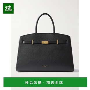 1h可退 香港直邮DeMellier 女士 The Hudson 织纹皮革手提包 D111