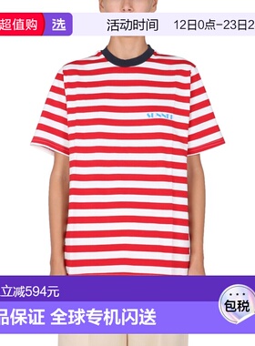 1h可退 香港直邮Sunnei 男士 T恤 EBSNW1XH01DPJR012R19 red红色