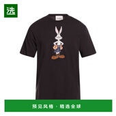 香港直邮Iceberg black黑色 冰山 1h可退 男士 T恤 舒适时尚