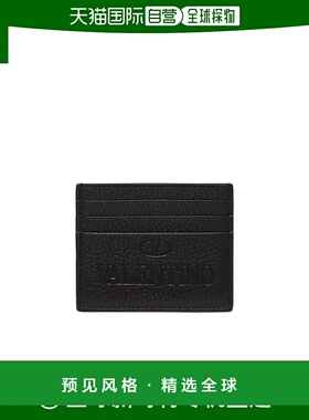 【99新未使用】香港直邮Valentino 徽标压花卡夹 YP0S49VXY牛皮