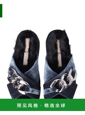 香港直邮N°21 女士凉鞋 21ISP02070207V001 AW2021 绿色 Sandals