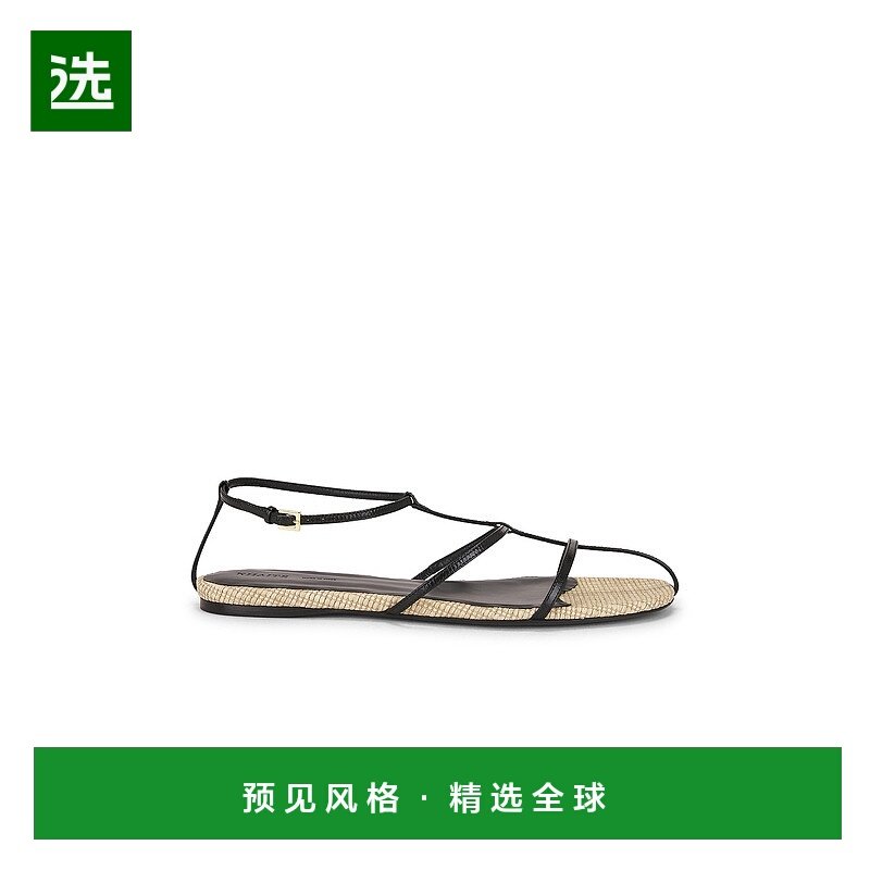 1h可退 香港直邮KHAITE 女士 罗马风平底凉鞋 F3094729 舒适时尚,女鞋,时装凉鞋,淘宝优惠券,粉丝福利购,淘宝优惠卷