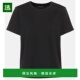 香港直邮The 棉质针织T恤 Row 1h可退 女士 Wesler black黑色 舒