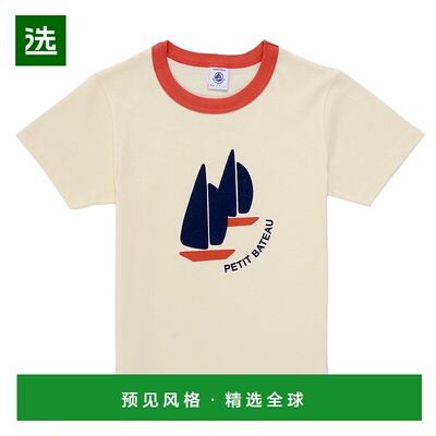 欧洲直邮Petit Bateau 小帆船 儿童装 春夏 短袖T恤 BICHON
