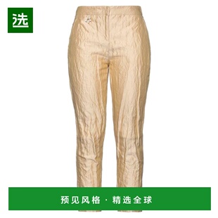 1h可退 香港直邮Lorena Antoniazzi 女士 休闲长裤 beige米色 舒