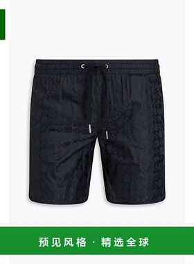 1h可退 香港直邮Sandro 男士 中长泳裤 SHPMB00042NOIR black黑色