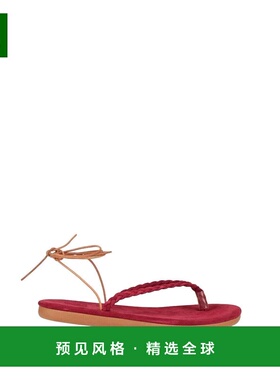 1h可退 香港直邮Ancient Greek Sandals 女士 人字拖 red红色 舒