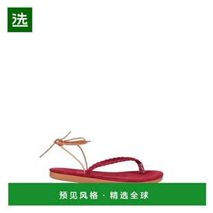 1h可退 香港直邮Ancient Greek Sandals 女士 人字拖 red红色 舒