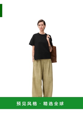 欧洲直邮LOEWET-shirt asymétrique en coton m罗意威针织