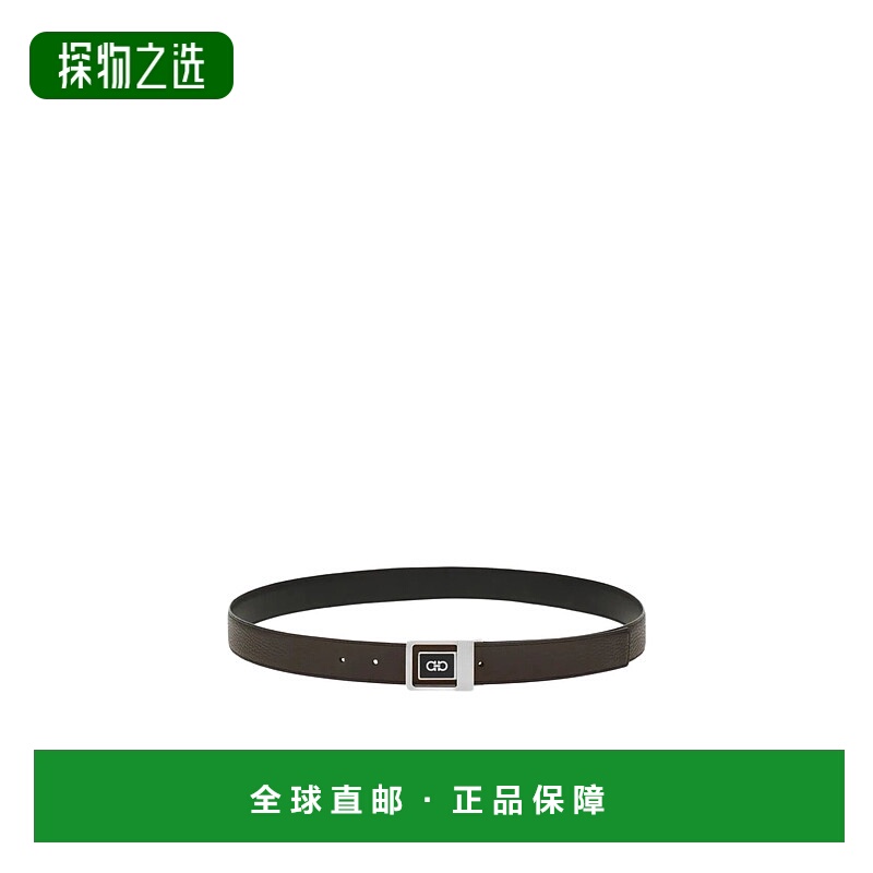 香港直邮Salvatore Ferragamo 可翻转可调节腰带 670620菲拉格慕