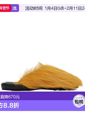 香港直邮Marni Fussbett Sabot 穆勒鞋乐福鞋 SBMS008800P4122