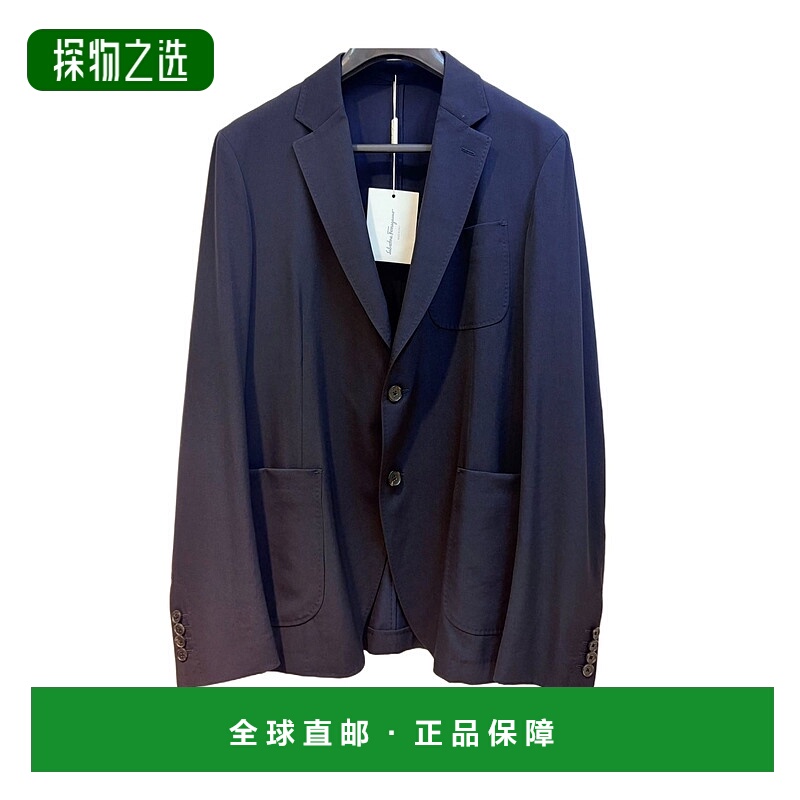 香港直邮Salvatore Ferragamo 长袖西装外套 143133