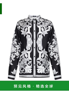 1h可退 香港直邮Versace 范思哲 男士 印花衬衫 10194381A14713